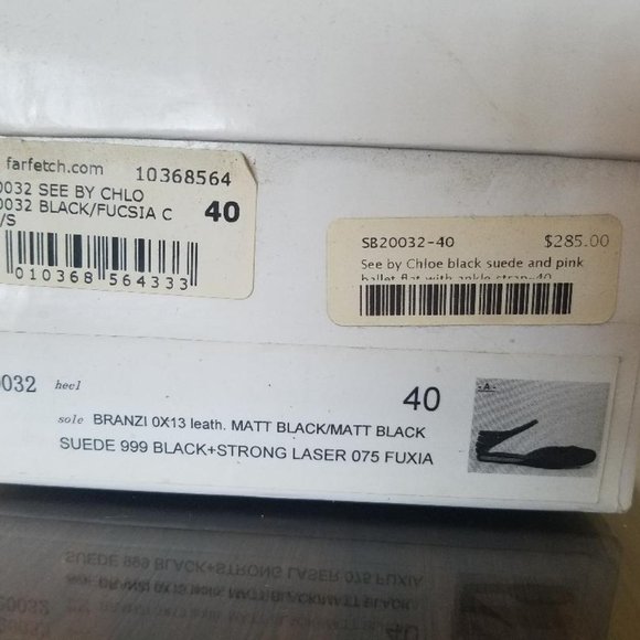 Never Worn - SEE BY CHLOÉ Flats - size 40 - Picture 2 of 6